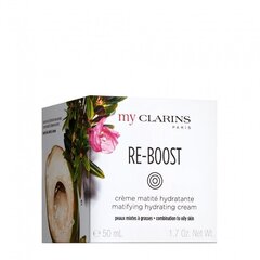 Niisutav päevakreem Clarins RE-BOOST, 50 ML цена и информация | Кремы для лица | hansapost.ee