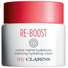 Niisutav päevakreem Clarins RE-BOOST, 50 ML цена и информация | Кремы для лица | hansapost.ee