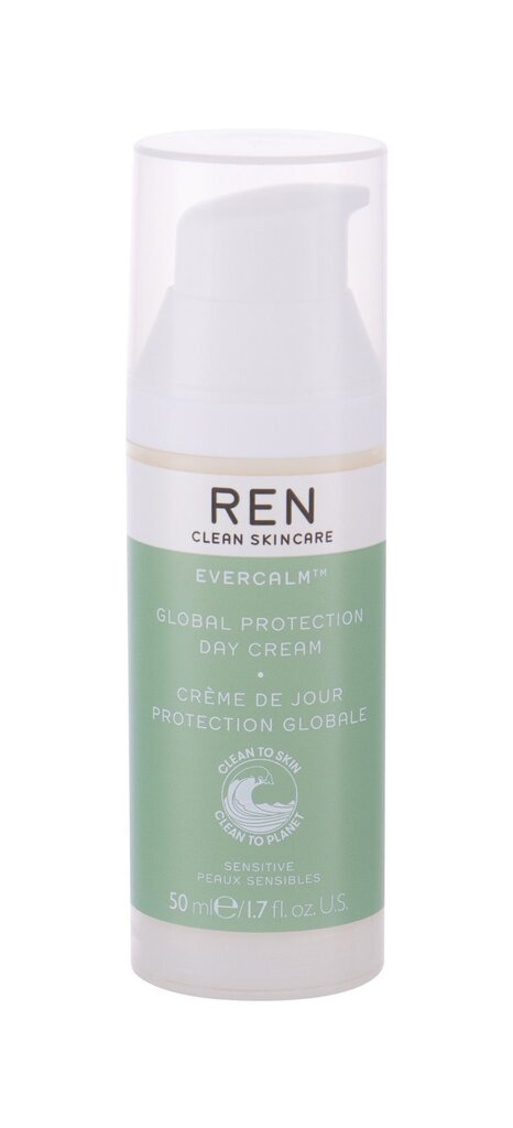 Päevakreem Ren Clean Skincare Evercalm Global Protection, 50 ml hind ja info | Näokreemid | hansapost.ee