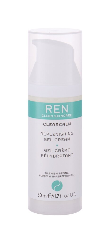 Geeljas näokreem Ren Clean Skincare Clearcalm 3, 50 ml цена и информация | Näokreemid | hansapost.ee
