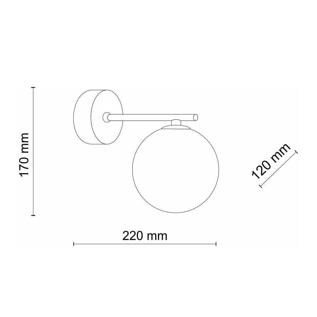 Micadoni Home seinavalgusti Alioth hind ja info | Seinavalgustid | hansapost.ee