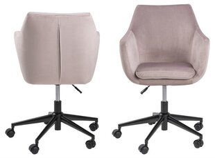 Рабочий стул Nora, светло-розовый цена и информация | Офисные кресла | hansapost.ee