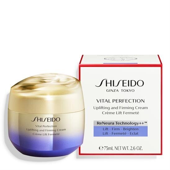 Värskendav näokreem Shiseido Vital Perfection Uplifting and Firming 75 ml цена и информация | Näokreemid | hansapost.ee
