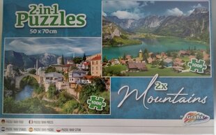 Pusle Grafix Mountains, 1000-osaline hind ja info | Pusled lastele ja täiskasvanutele | hansapost.ee