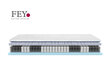 Madrats FEY Noble TFK 100, 160x200 cm, keskmise kõvadusega (H2) цена и информация | Madratsid | hansapost.ee