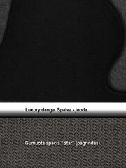 Matid ARS Toyota RAV-4 / 2019-> Luxury hind ja info | Tekstiilmatid | hansapost.ee