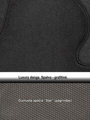 Коврики для автомобиля ARS Škoda Superb / 2015-> Luxury цена и информация | Модельные текстильные коврики | hansapost.ee