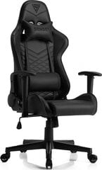 Игровое кресло Sense7 Spellcaster, черное цена и информация | Офисные кресла | hansapost.ee