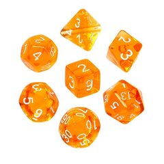 Täringukomplekt Rebel Rpg Mini Crystal, oranž hind ja info | Lauamängud ja mõistatused perele | hansapost.ee
