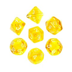 Набор игральных костей Rebel Rpg Mini Crystal, желтый. цена и информация | Настольные игры | hansapost.ee