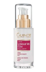 Lõua- ja kaelakreem Guinot Longue Vie Cou 30 ml цена и информация | Кремы для лица | hansapost.ee