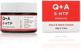 Näo- ja kaelakreem Q+A 5-HTP, 50 g цена и информация | Кремы для лица | hansapost.ee