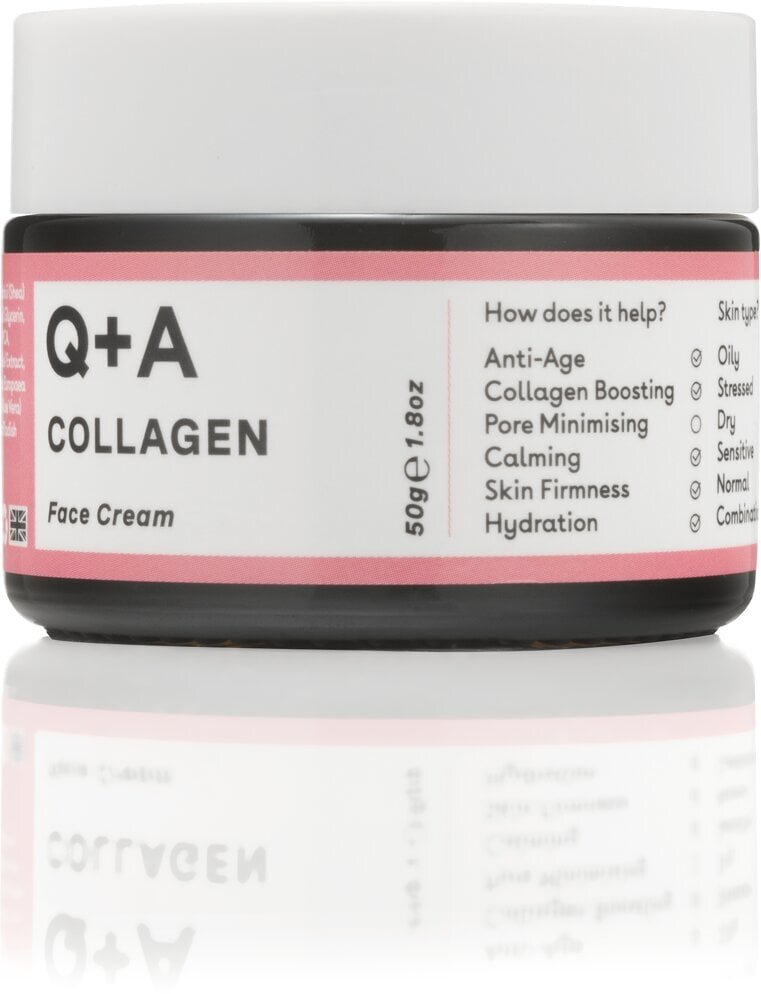 Näokreem Q+A Collagen, 50 g цена и информация | Näokreemid | hansapost.ee