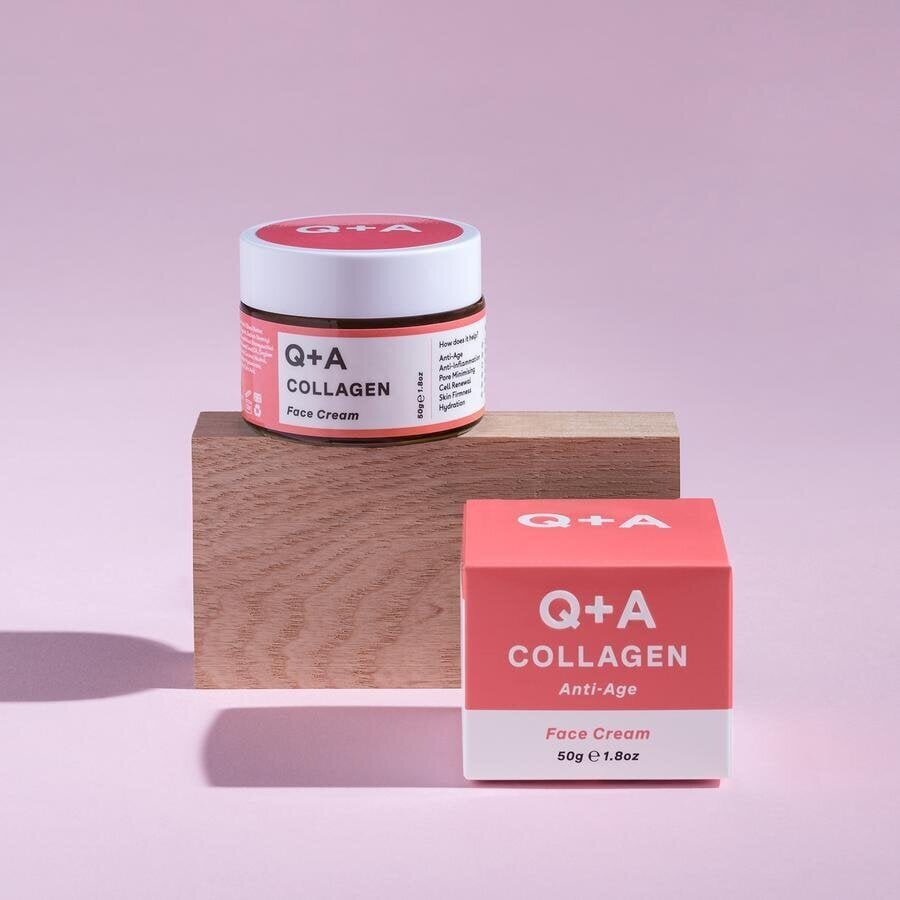 Näokreem Q+A Collagen, 50 g цена и информация | Näokreemid | hansapost.ee