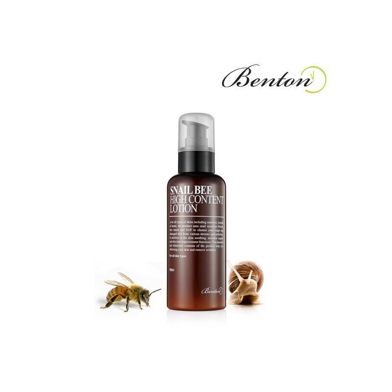 Näovesi Benton Snail Bee High Content, 120 ml hind ja info | Näokreemid | hansapost.ee