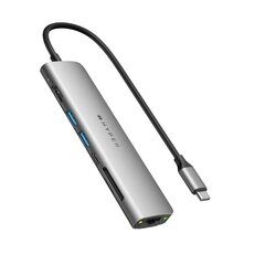 USB-разветвитель Targus HJ653E 7-в-1 цена и информация | Адаптеры и USB-hub | hansapost.ee