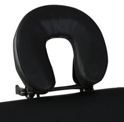 Стол массажный 2-х зонный складной - черный, VANGALOO цена и информация | Аксессуары для массажа | hansapost.ee