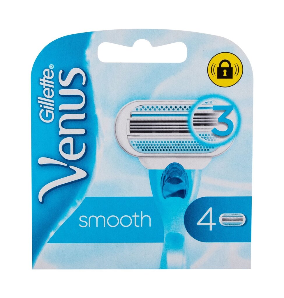 Raseerimispea Gillette Venus Sensitive Smooth 4 tk hind ja info | Raseerimisvahendid | hansapost.ee