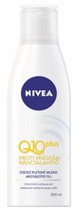 Nivea Q10 Plus puhastuspiim 200 ml hind ja info | Kehakreemid, kehaõlid ja losjoonid | hansapost.ee