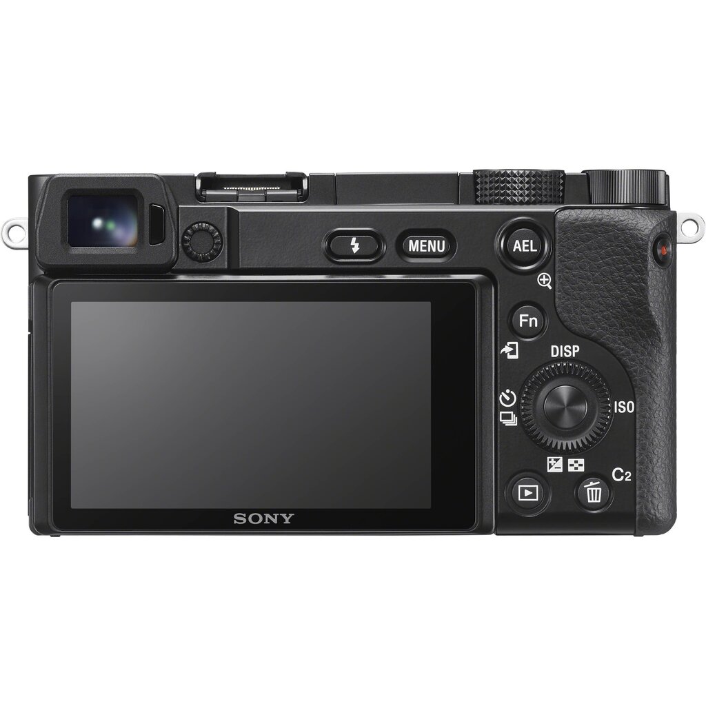 Sony A6100(ILCE-6100) body, Must цена и информация | Fotoaparaadid | hansapost.ee