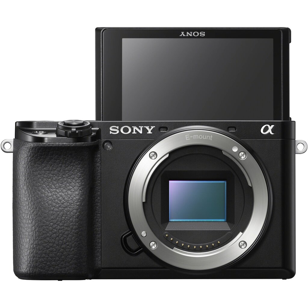 Sony A6100(ILCE-6100) body, Must цена и информация | Fotoaparaadid | hansapost.ee