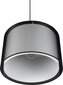 Trio ripplaelamp Burton 45cm, E27, matt must hind ja info | Rippvalgustid | hansapost.ee