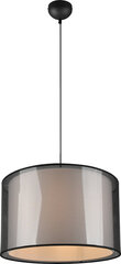 Trio ripplaelamp Burton 45cm, E27, matt must hind ja info | Rippvalgustid | hansapost.ee