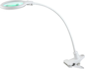 Airam laualamp Loop Clip 3D LED, valge, USB hind ja info | Laualambid | hansapost.ee