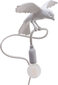 Seletti laualamp Sparrow Cruising, klambriga, valge hind ja info | Laualambid | hansapost.ee
