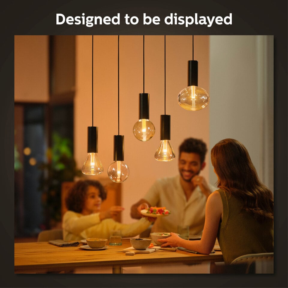 Philips Hue ripplaelamp Philips Lightguide Cord valgusti riputusjuhe, must, E27 цена и информация | Rippvalgustid | hansapost.ee