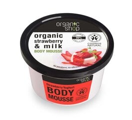 Kehavaht Organic Shop Strawberry Yoghurt 250 ml hind ja info | Kehakreemid, kehaõlid ja losjoonid | hansapost.ee