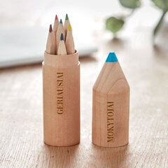 Набор карандашей в деревянной коробке Лучшие учителя, 7 шт. цена и информация | Другие оригинальные подарки | hansapost.ee