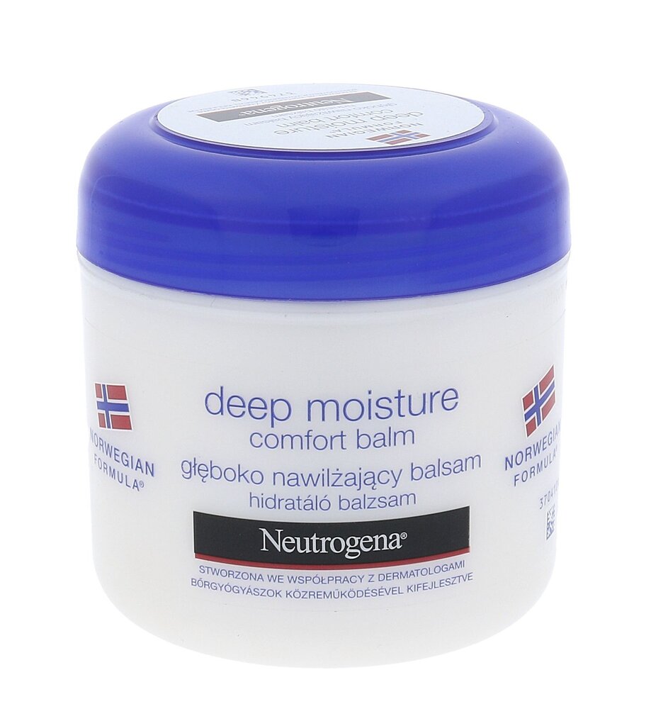 Niisutav normaalse naha kehakreem Neutrogena Deep Moisture Comfort Palsam, 300 ml цена и информация | Kehakreemid, kehaõlid ja losjoonid | hansapost.ee