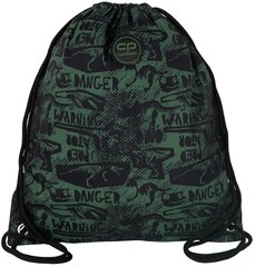 Сумка для обуви Cool Pack Sprint Danger, темно-зеленый цвет цена и информация | Школьные рюкзаки, спортивные сумки | hansapost.ee