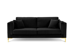 Четырехместный диван Luis 4, черный/золотистый цена и информация | Диваны | hansapost.ee
