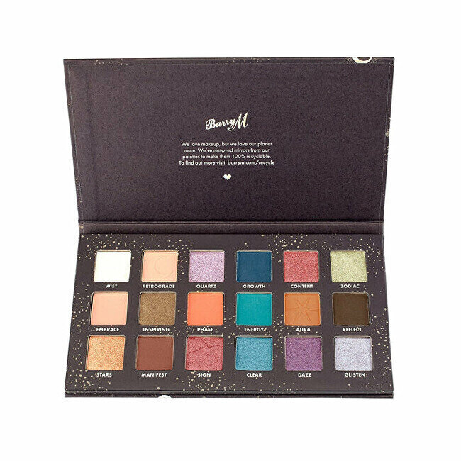 Lauvärvipalett Barry M In The Stars 18 Pan Eyeshadow Pallete, 12.6g цена и информация | Lauvärvid, ripsmetušid ja silmapliiatsid | hansapost.ee