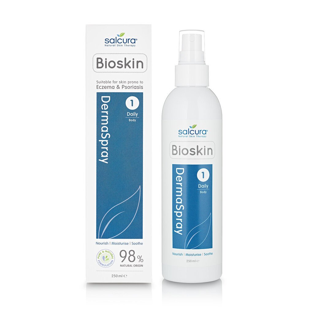 Salcura - Bioskin DermaSpray 250 ml hind ja info | Kehakreemid, kehaõlid ja losjoonid | hansapost.ee