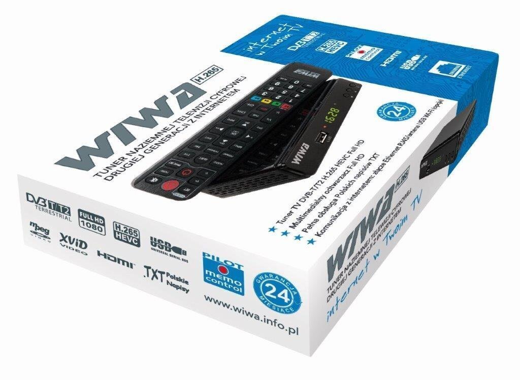 TV digiboks Wiwa H.265 2790Z (DVB-T) hind ja info | TV tüünerid | hansapost.ee