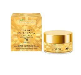 Taastav ja noorendav näokreem-kontsentraat kortsude vastu Bielenda Golden Placenta 70+, 50ml hind ja info | Näokreemid | hansapost.ee