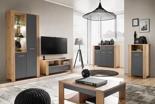 Комод Hakano Verta, коричневый/черный цвет цена и информация | HAKANO Мебель и домашний интерьер | hansapost.ee