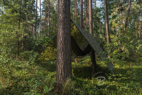 Kamuflaaž välipresent Bradas CAMOforest 8x10 m, 90 g/m² hind ja info | Aiatööriistad | hansapost.ee