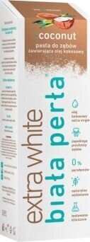 Hambapasta White Pearl Toothpaste kookosõliga, 75ml hind ja info | Hambaharjad, hampapastad ja suuloputusvedelikud | hansapost.ee