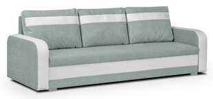 Трехместный диван Condi, светло-серый/белый цвет цена и информация | Диваны | hansapost.ee