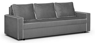 Трехместный диван Midi, серый цвет цена и информация | Диваны | hansapost.ee