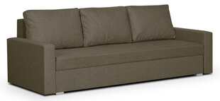 Трехместный диван Mondo, светло-коричневый цвет цена и информация | Диваны | hansapost.ee