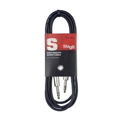 Stagg SAC1PS DL 6.3mm, 1 m hind ja info | Juhtmed ja kaablid | hansapost.ee