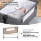 Lastevoodi Kinderkraft Neste Grow, beige hind ja info | Reisivoodid | hansapost.ee