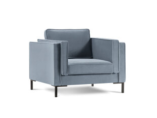 Кресло Luis 1, голубой/черный цвет цена и информация | Кресла для отдыха | hansapost.ee