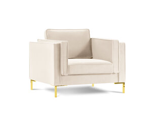Кресло Luis 1, бежевый/золотой цвет цена и информация | Кресла для отдыха | hansapost.ee