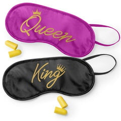 Набор масок для сна King & Queen, 2 шт. цена и информация | Другие оригинальные подарки | hansapost.ee